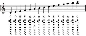 Recorder Fingerings 